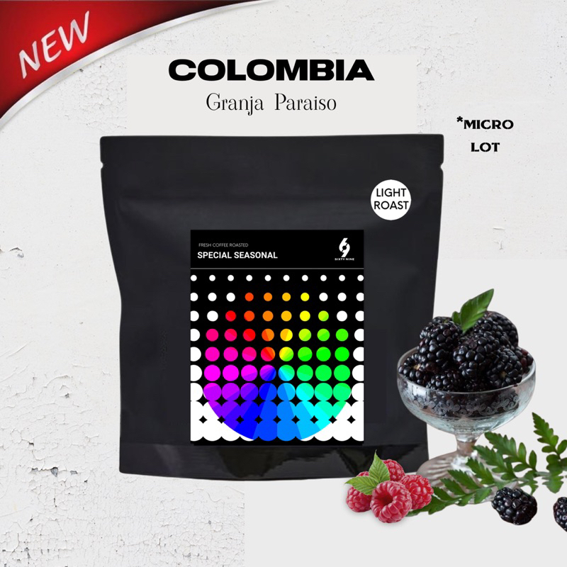colombia-granja-paraiso-92-yellow-typica-process-anaerobic-light-roast-ขนาด-100g