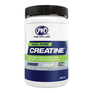 PVL 100% Pure Creatine 300 g ครีเอทีนแบบผง เพิ่มแรง  ของแท้