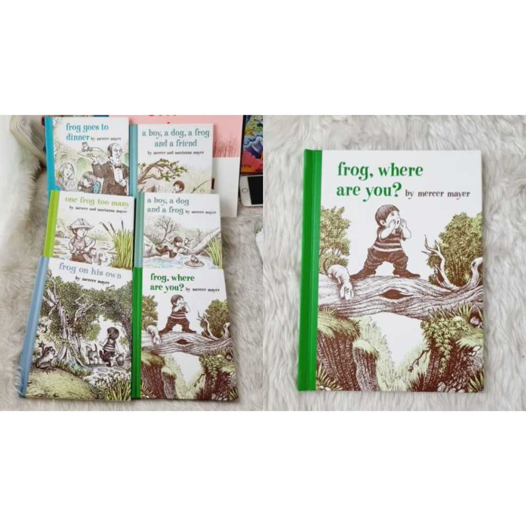 [หนังสือ เด็ก] Wordless Picture Book หนังสือเล่าเรื่องด้วยภาพ A Boy, a ...