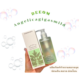 Deeom Angelica Gigas Mild Feminine Wash ผลิตภัณฑ์ทำความสะอาดจุดซ่อนเร้น