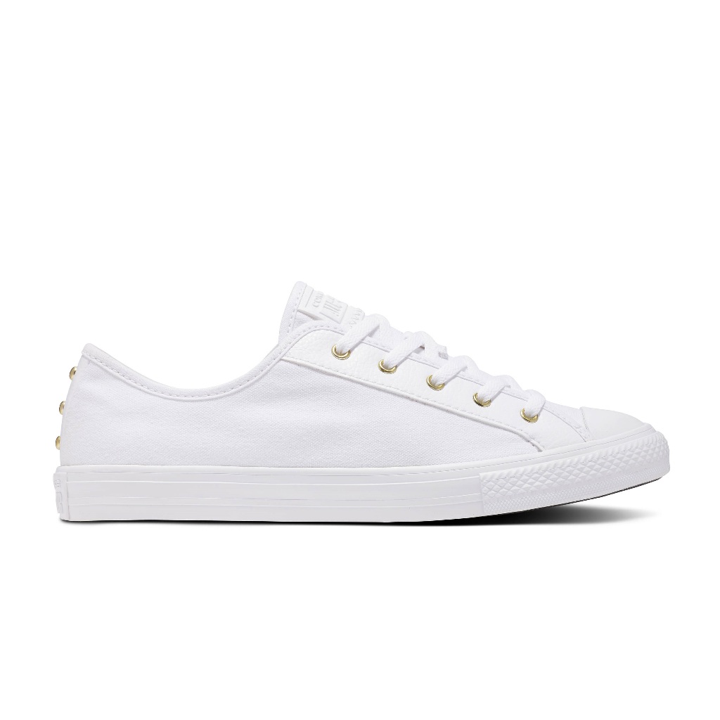 CONVERSE SNEAKERS CTAS DAINTY STAR STUDDED OX WHITE GOLD A05451CF H3WTGD Shopee Thailand