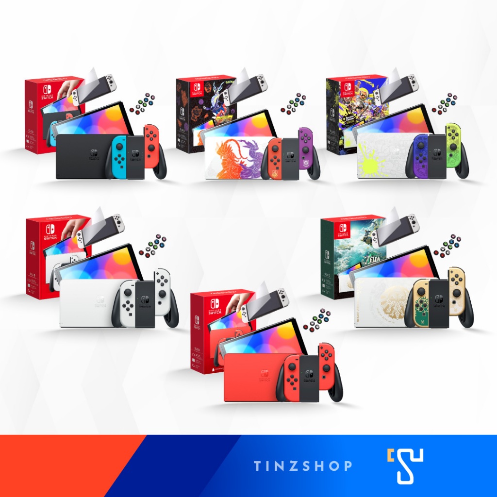 [Signature] NintendoSwitch OLED Signature Set OLED White