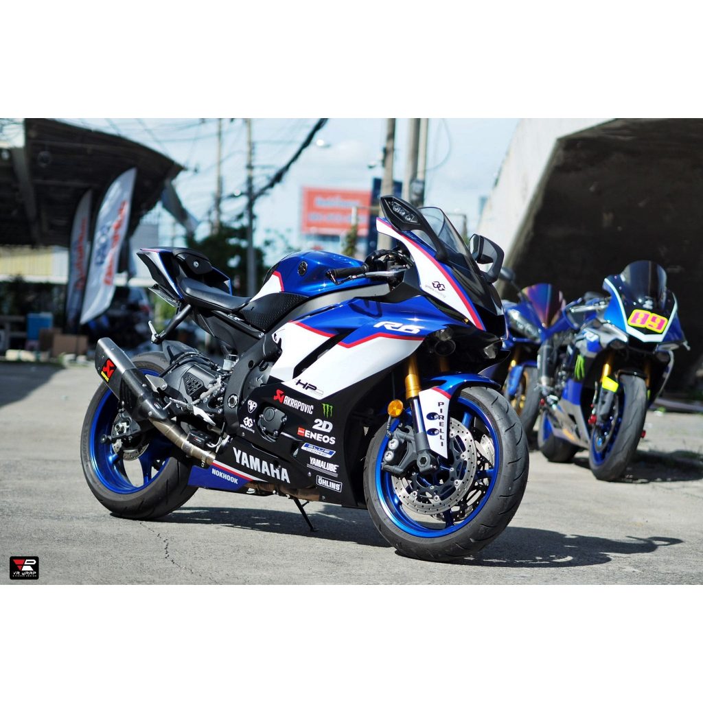 สติ๊กเกอร์ yamaha R6 ลาย HP | Shopee Thailand