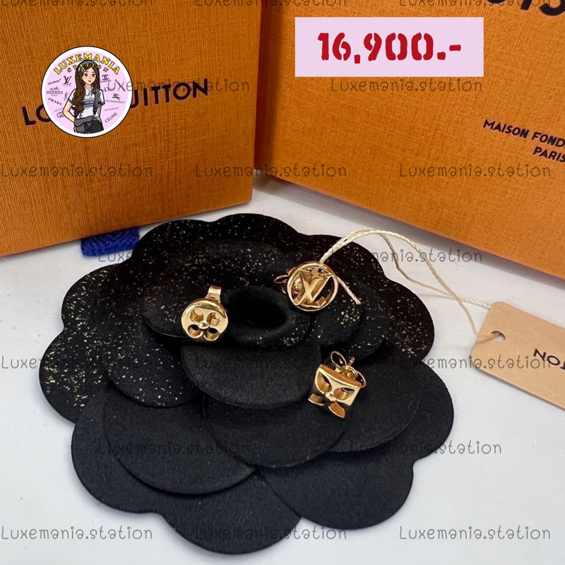 👜: New!! Louis Vuitton Crazy in Lock Earrings Set ‼️ก่อนกดสั่ง