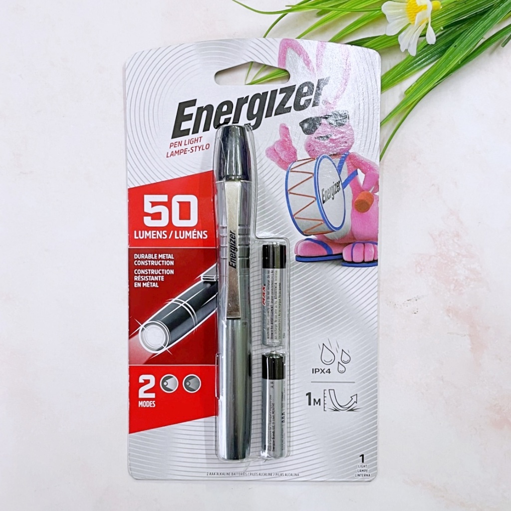 [Energizer®] LED Premium Pen Light 50 Lumens ไฟฉายทรงปากกา ขนาดเล็ก กัน