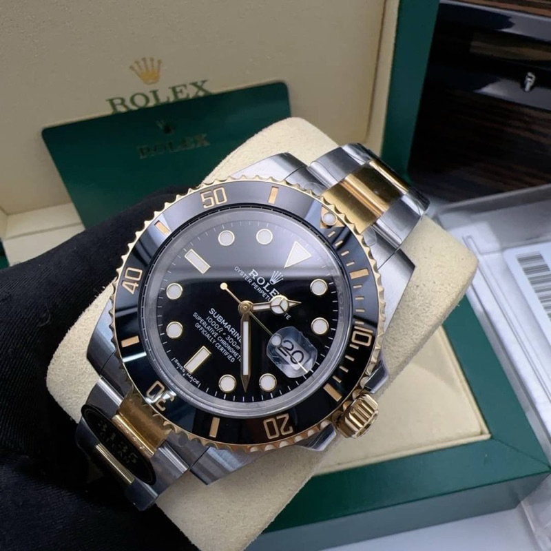 นาฬิกา-rolex-submariner-swiss-1-1-clean-factory-เน้นใส่สลับแท้ครับ