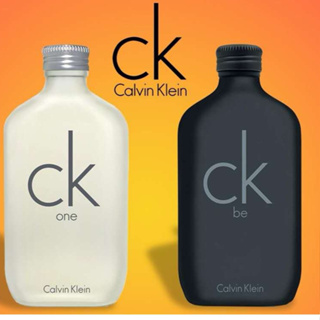 new*ของแท้* พร้อมกล่อง น้ำหอม CALVIN KLEIN CK ONE EDT / CK BE EDT EAU DE TOILETTE ของใหม่100ml