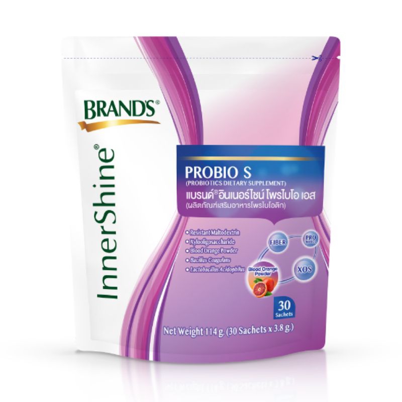 Brand's InnerShine Probio S 1แพ็ค 30 ซอง | Shopee Thailand