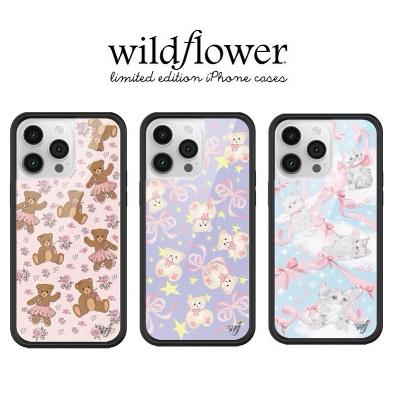 พร้อมส่ง Wildflower Case Beary Ballet Beary Bow Dream Kitten