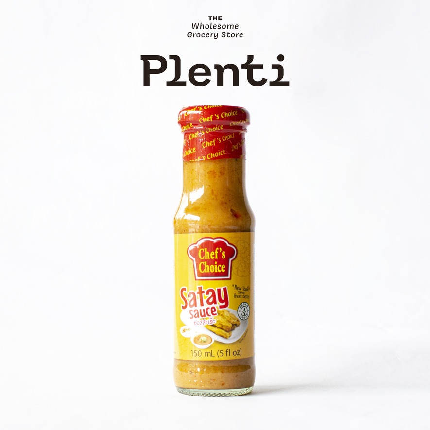 Satay Sauce Chef's choice น้ำจิ้มสะเต็ะ ซอสสะเต๊ะ ขนาด 150ml สำหรับผู้