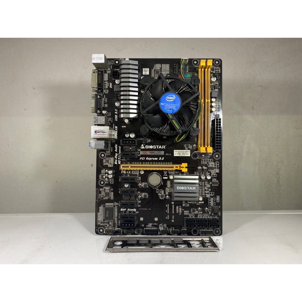 ชุดเซ็ตซีพียู+บอร์ด CPU (เลือกได้) + MB BIOSTAR TB85 SOCKKET1150 ไม่มี ...