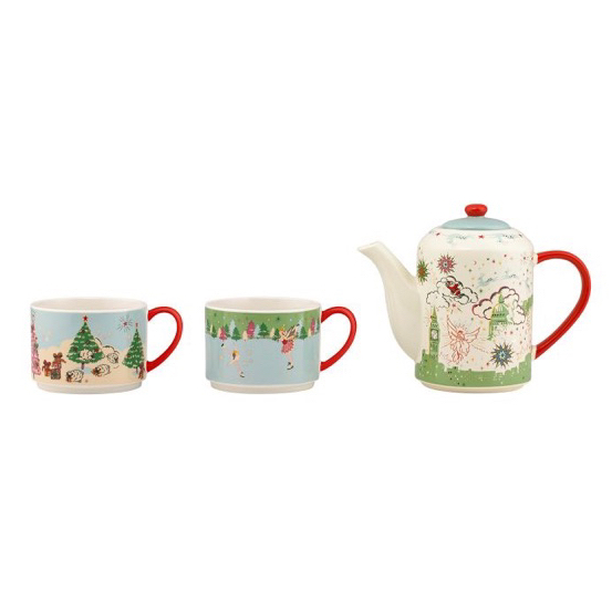 Cath kidston ชุดน้ำชา Tea for two (ไม่รวมถุงกระดาษ) Shopee Thailand