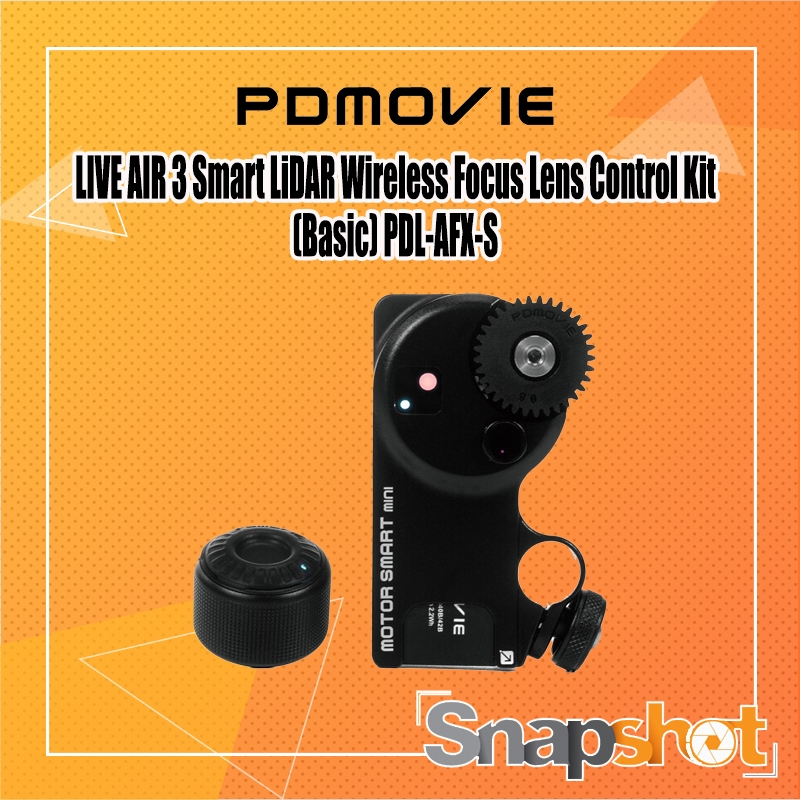 PDMOVIE Live Air 3 Smart LiDAR Wireless Follow Focus Lens Control Kit
