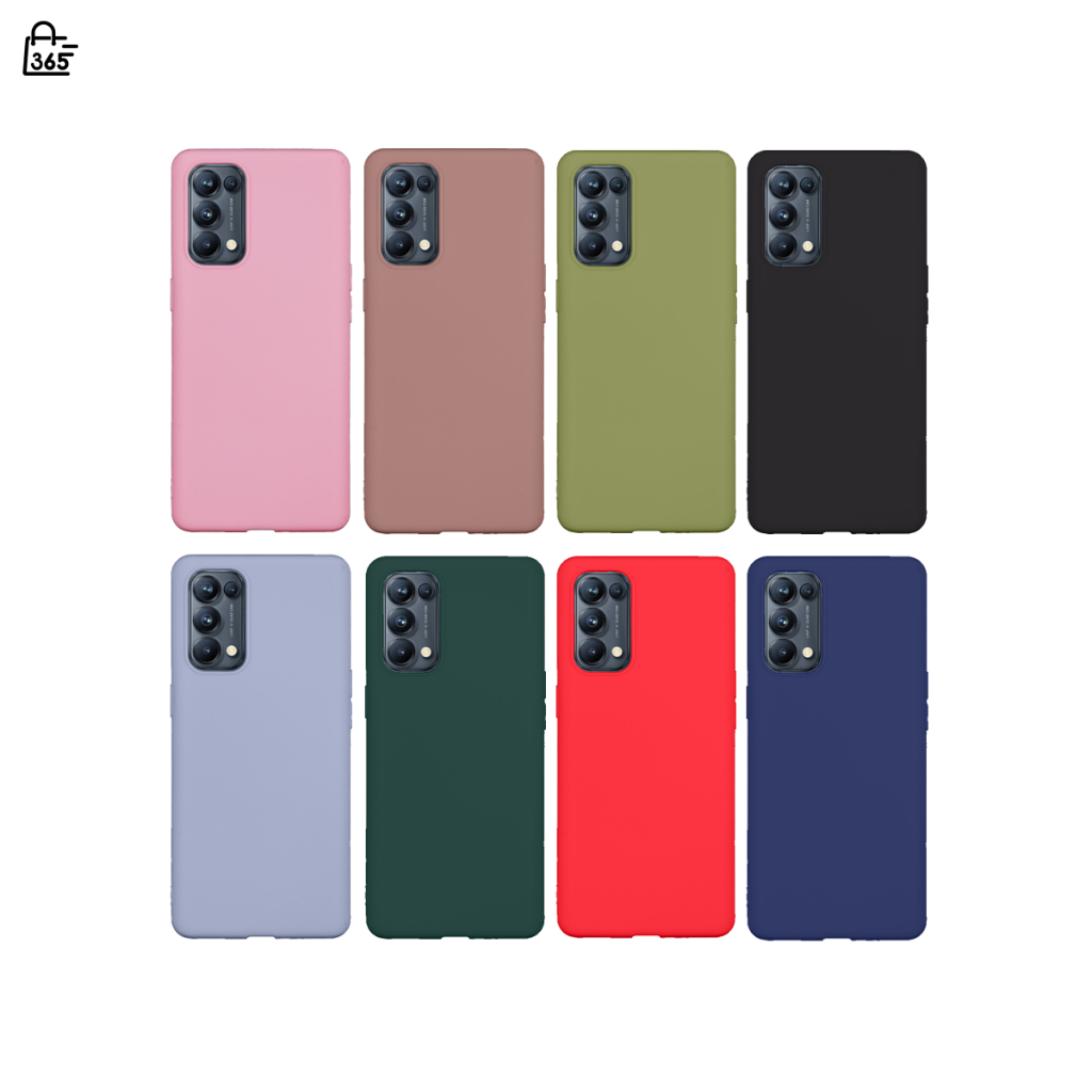 เคส-oppo-reno-5-pro-5g-cph2201-ออปโป-รีโน5-โปร-เคสซิลิโคนนิ่ม-สีพาสเทล-tpu-บาง