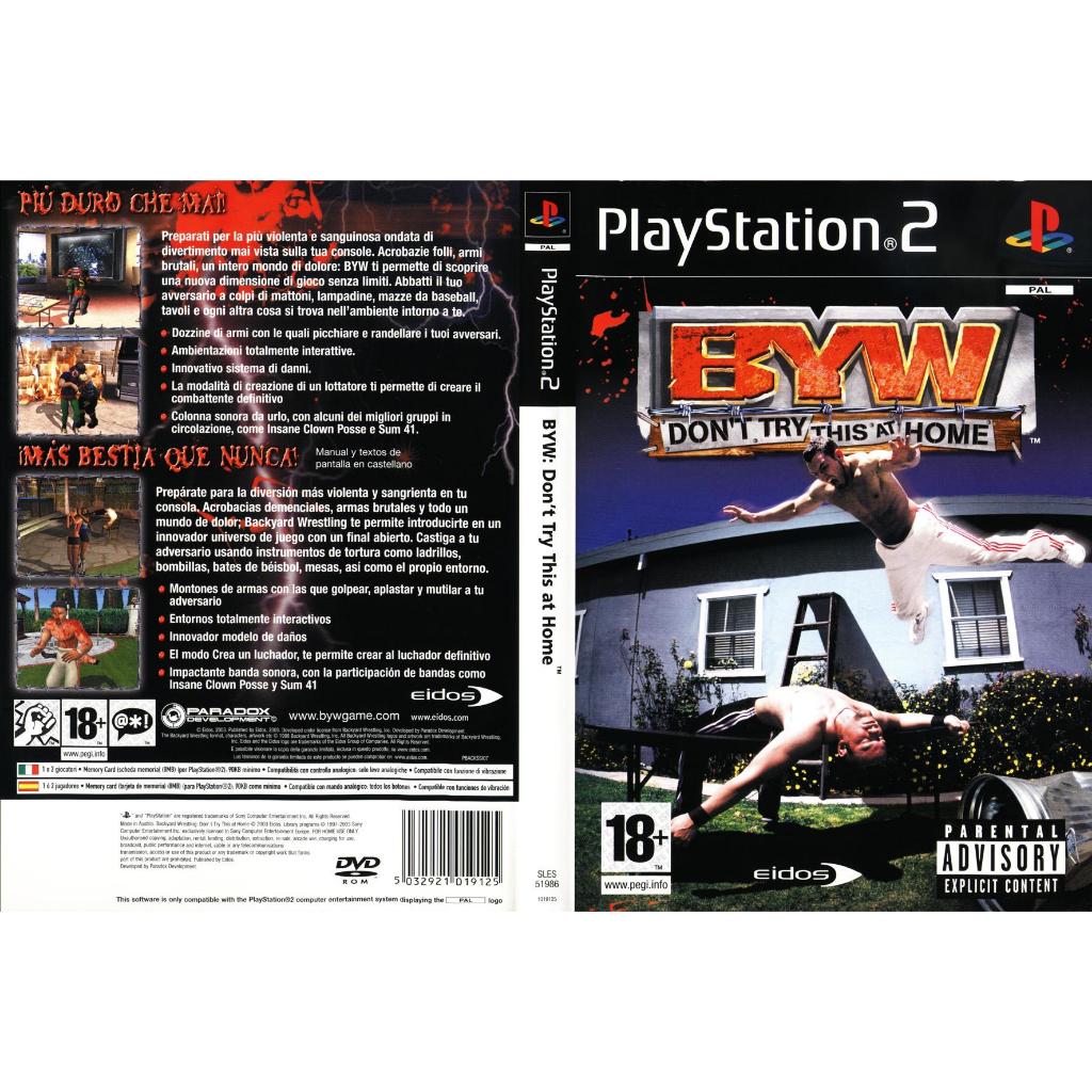 thumbnail image 2 of Backyard Wrestling: Don't Try This At Home - Renewed PS2 Game 2 of 11