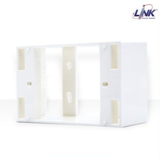 LINK US-2015WH กล่องพลาสติกติดผนัง WALL BOX 2 X 4