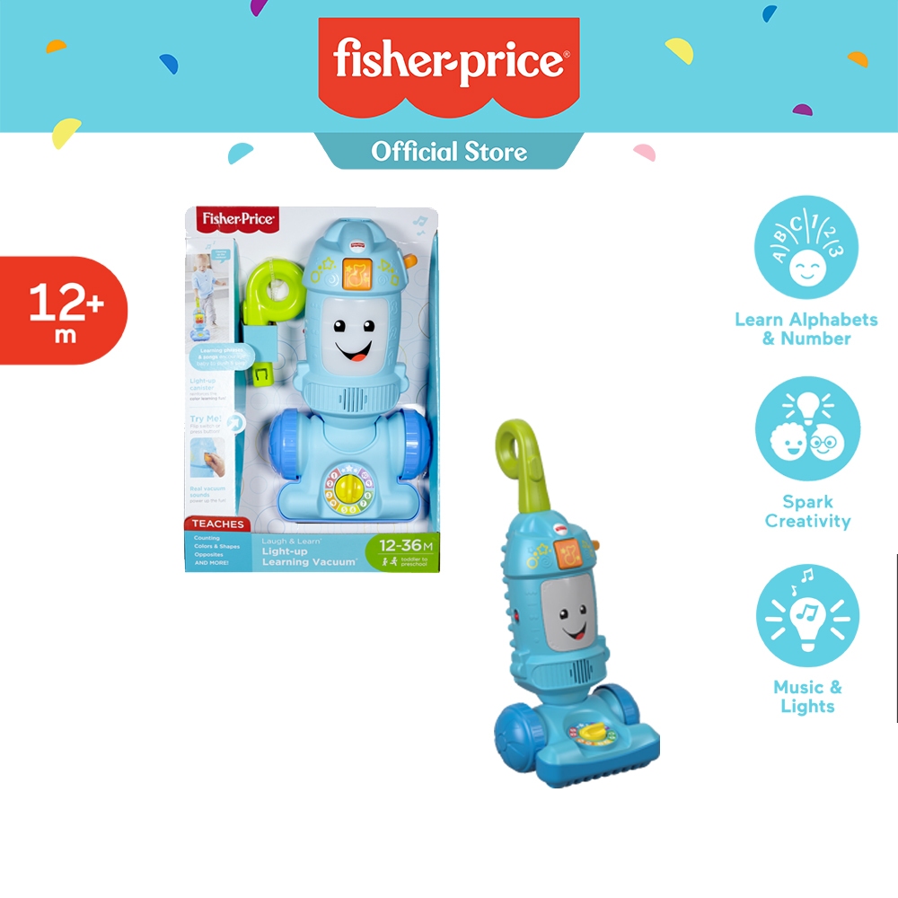 Baby Shark Juguete Toy Fisher-Price Vacuum Laugh Learn Light-up