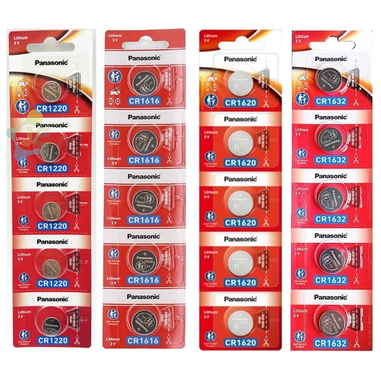ของแท้ 100% ราคาต่อ 1 ก้อน CR1220 / CR1616 / 1620 / 1632 Panasonic ...