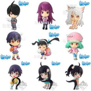 [ฟิกเกอร์แท้] Ichiban Kuji Bakemonogatari / Monogatari Series - Shinobu / Araragi / Hitagi / Hanekawa / Mayoi(Banpresto)