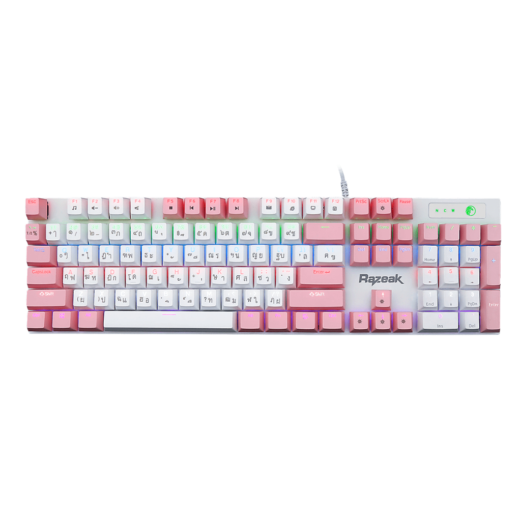 คีย์บอร์ด Mechanical Keyboard Razeak RK-X61 (Full size) | Shopee Thailand