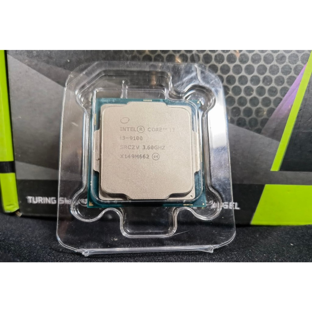 CPU INTEL CORE I3 9100 3.60 GHz 4CORE 4THREAD ซีพียู รองรับเมนบอร์ด ...