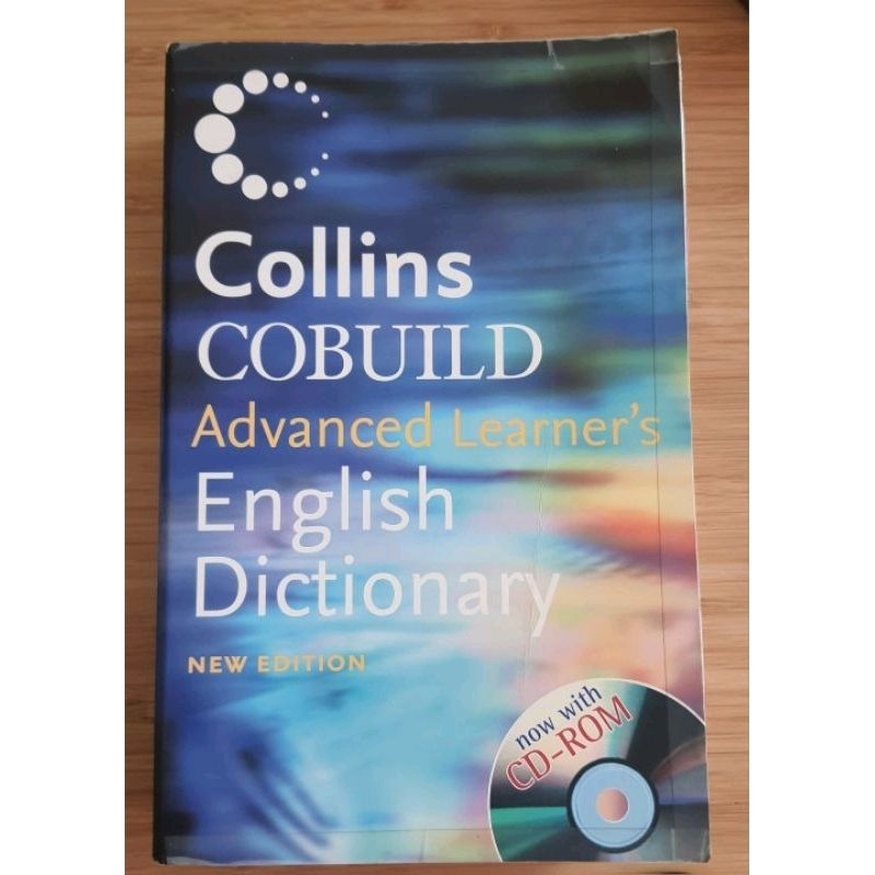 Collins Cobuild Advanced Learner's English Dictionary มือสอง Shopee