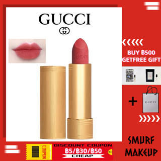 ✨แบรนด์แท้100%✨ Gucci Rouge A Levres Mat Lipstick ลิปสติก #208 #505