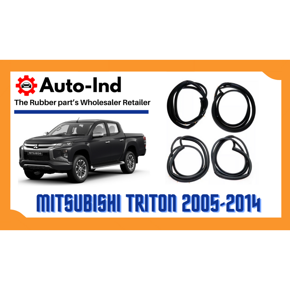 ยางขอบประตู-mitsubishi-triton-รุ่น-4-ประตู-2005-2014-ตรงรุ่น-ฝั่งประตู-door-weatherstrip