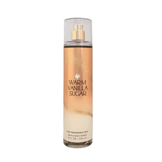 Bath &amp; Body Works Warm Vanilla Sugar Fine Fragrance Mist 236ml. ของแท้