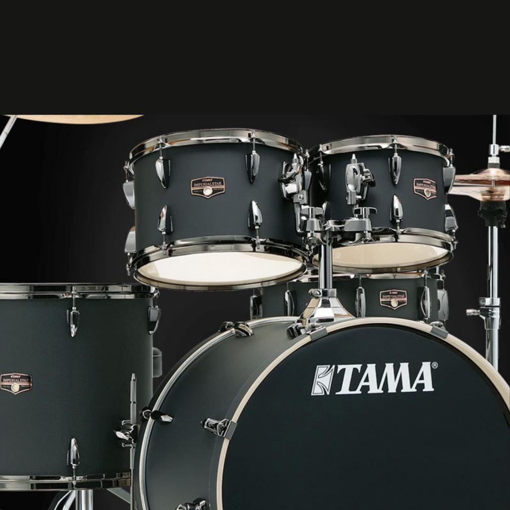 tama-imperialstar-drum-kits-ip52h6w-กลองชุด-5-ใบ-พร้อมอุปกรณ์ขาตั้ง-ไม่รวมใบแฉ