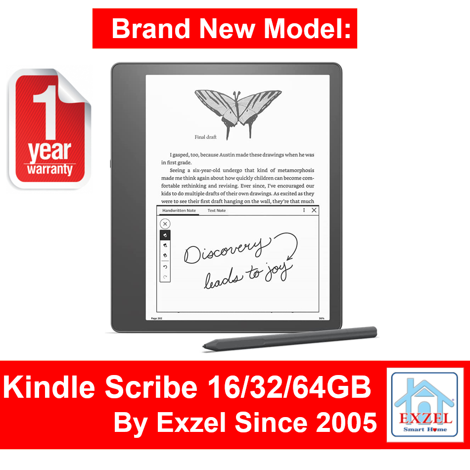 Kindle Scribe 16GB / 32GB / 64GB 13 Months Warranty Fast 1 Day Ship
