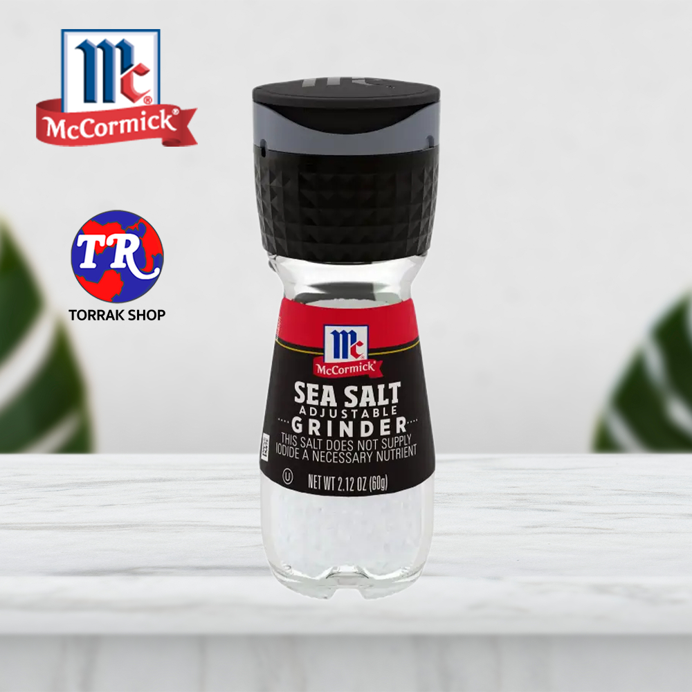Mccormick Sea Salt Grinders เกลือทะเล ฝาบด 60g Shopee Thailand
