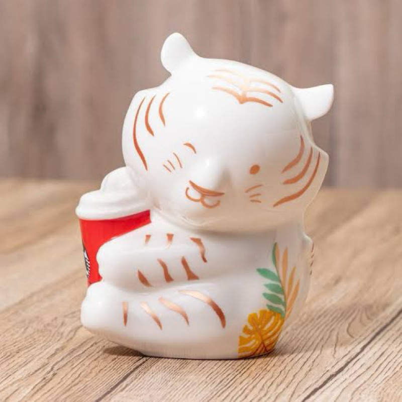 starbuck zodiac tiger bank กระปุกออมสิน ปีนักษัตร ขาล เสือ สตาร์บัคส์ ...
