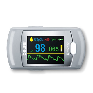 Beurer เครื่องวัดออกซิเจนที่ปลายนิ้ว ระบบชาร์จ  Pulse Oximeter รุ่น PO 80[รับประกัน 5 ปี]