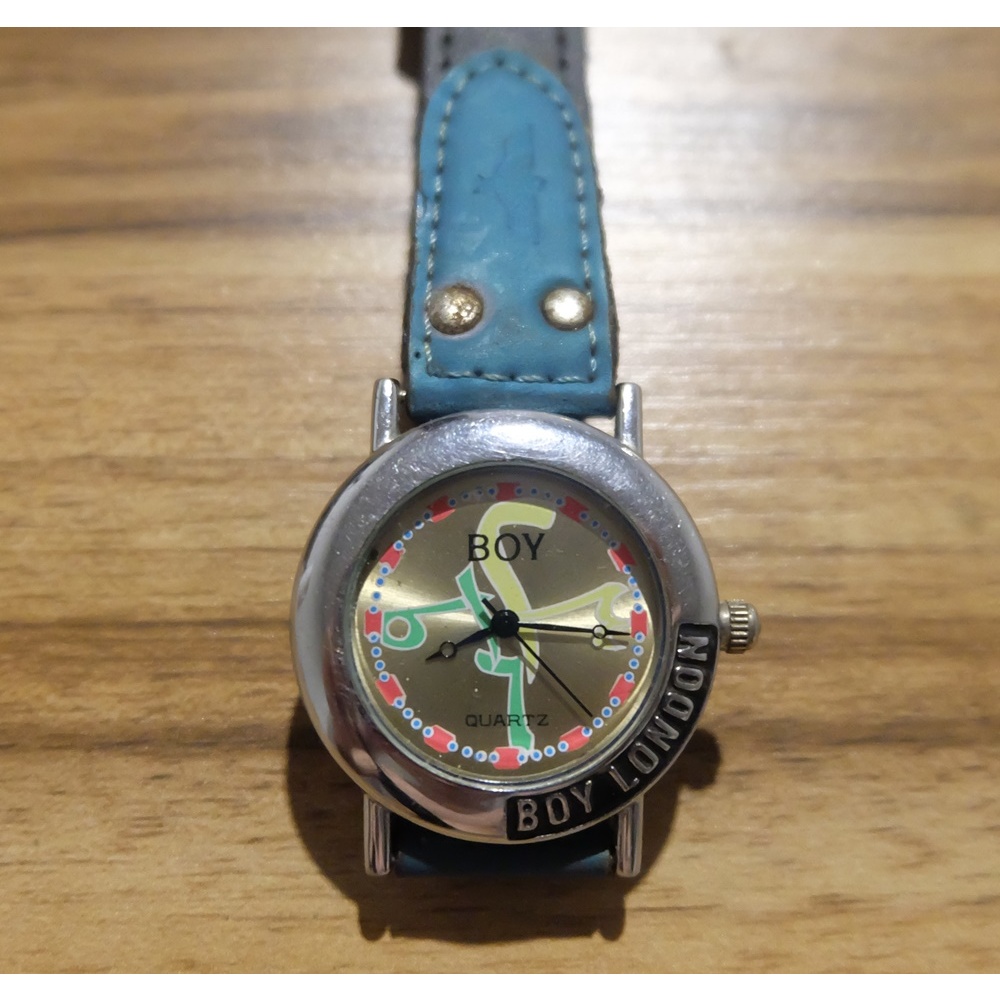 Vintage Boy London Watch Size 34mm สีเงิน มือสอง ของแท้ Shopee Thailand