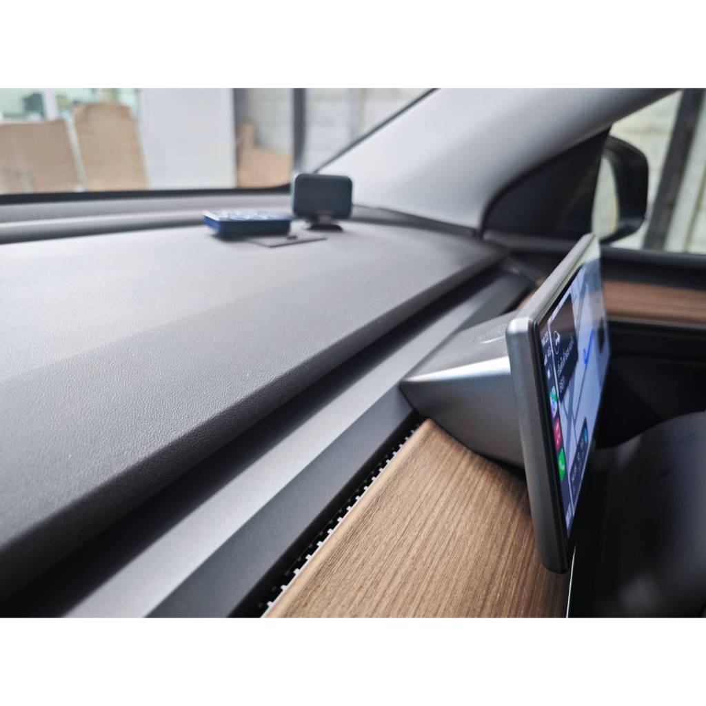 Tesla 3 / Tesla 9 จอ 9นิ้ว แสดงผลตรงพวงมาลัย Touch screen + carplay ...