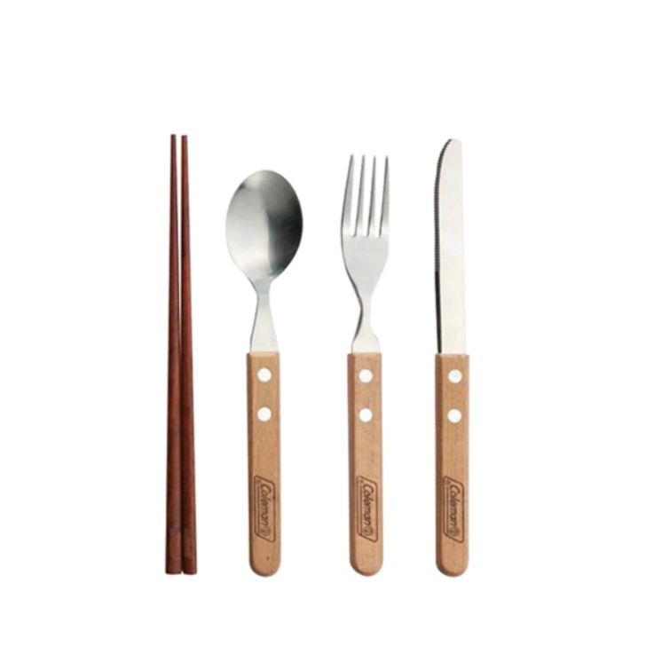 coleman-jp-cutlery-set-iv-stainless-cutlery-set-family-ชุดช้อนส้อม