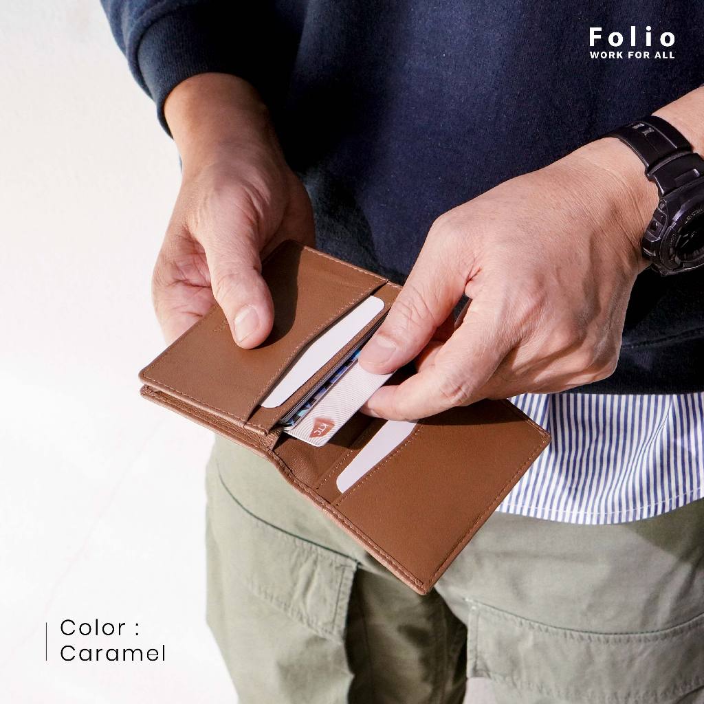 folio-myra-card-holder-กระเป๋านามบัตร-หนังแท้-บริการปั้มชื่อฟรี