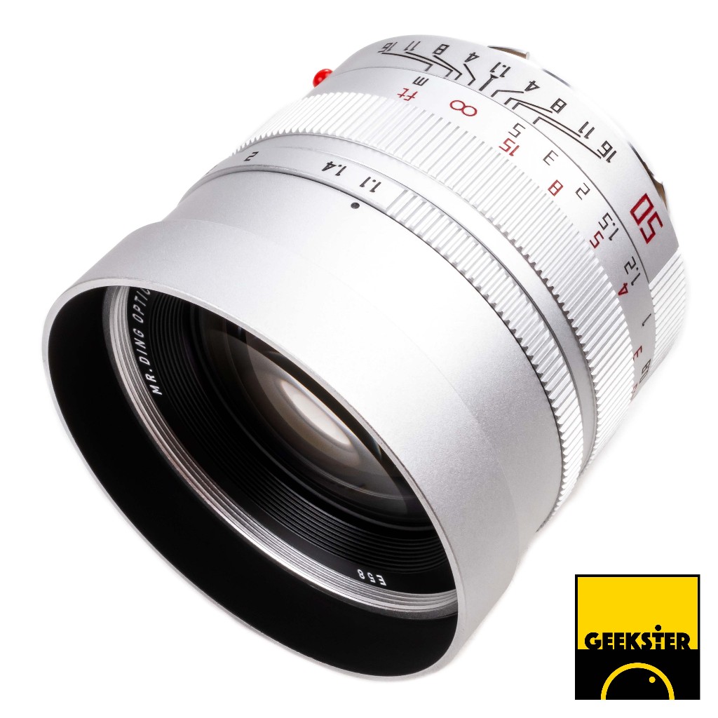 เลนส์ลับ Mr.Ding 50mm f1.1 E58 / E52 Leica M ( ฟูลเฟรม ไลก้า เลนส์ลับ Mr.Ding 50mm f1.1 E58 / E52 Leica M ( ฟูลเฟรม ไลก้า
