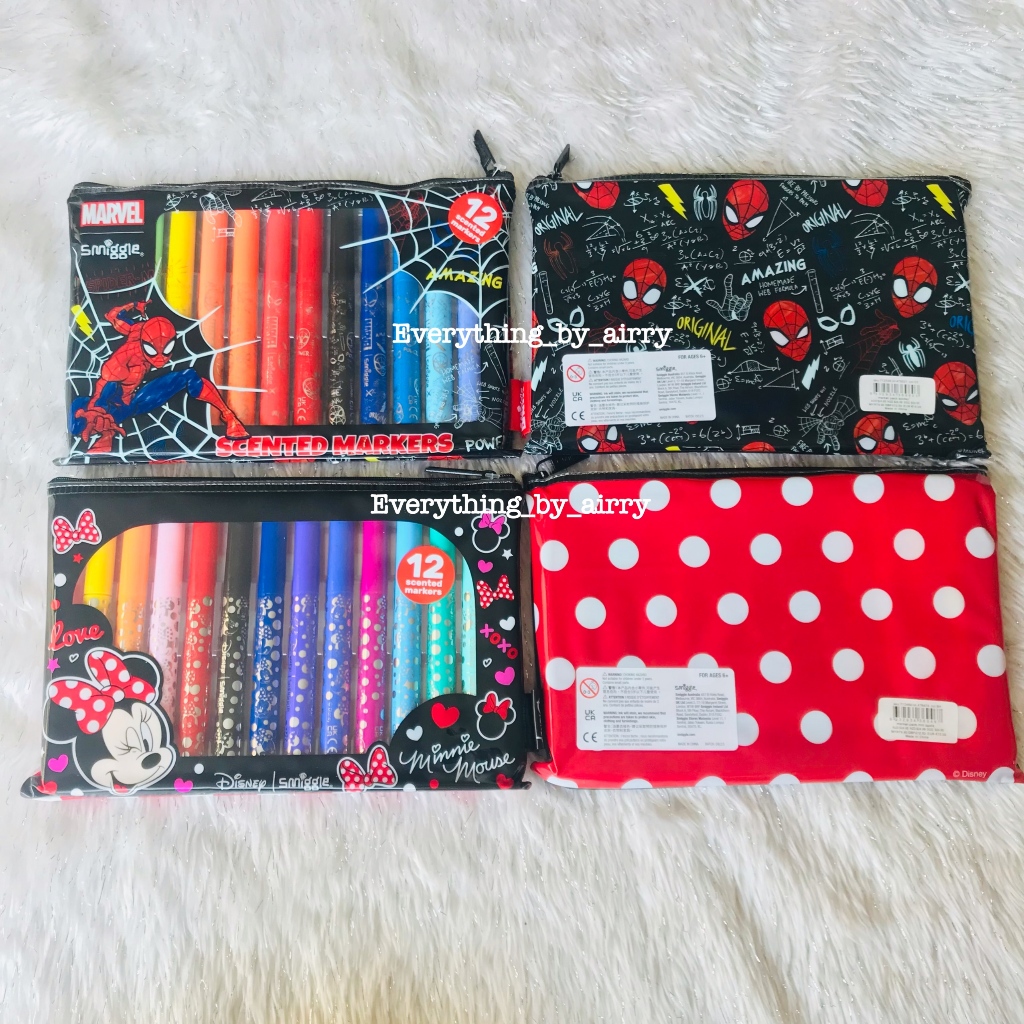 สีเมจิก-แพคละ-12-สี-smiggle-scented-markers-pack-x12