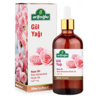 น้ำมันกุหลาบ ตุรกี rose oil 100mlแบรนด์ arifoğlu พร้อมส่ง