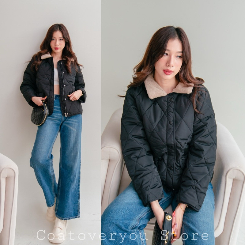 Poly puffy brown&black | Shopee Thailand
