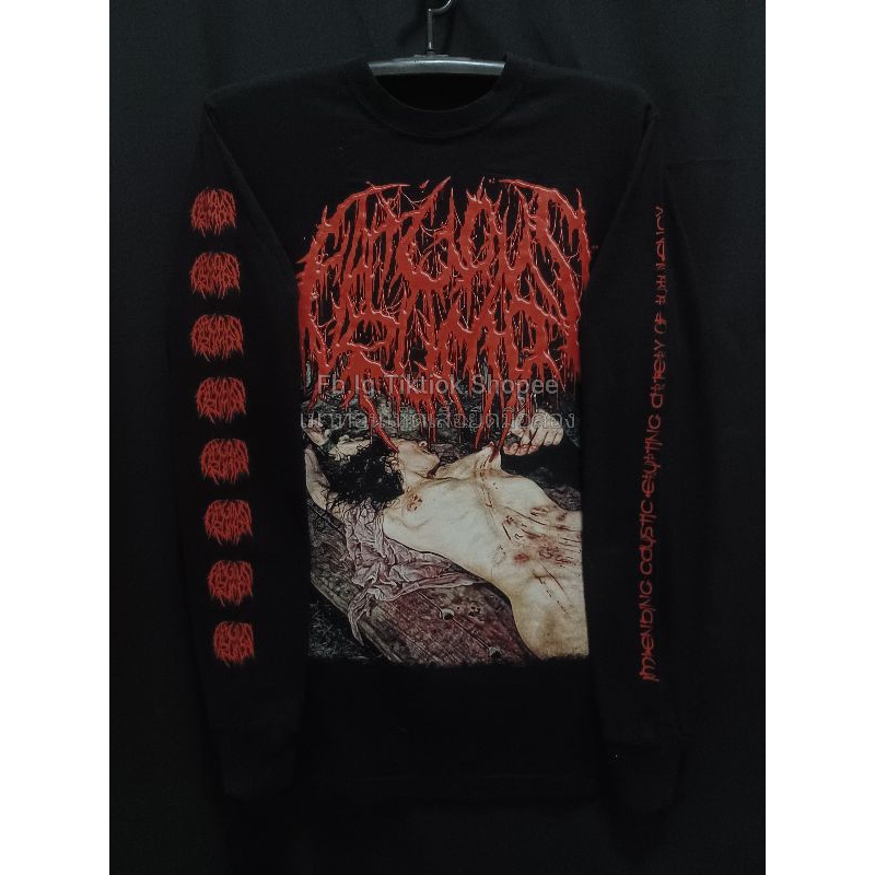 เสื้อวง Fatuous Rump มือหนึ่งลิขสิทธิ์แท้ (brutal death metal) | Shopee ...