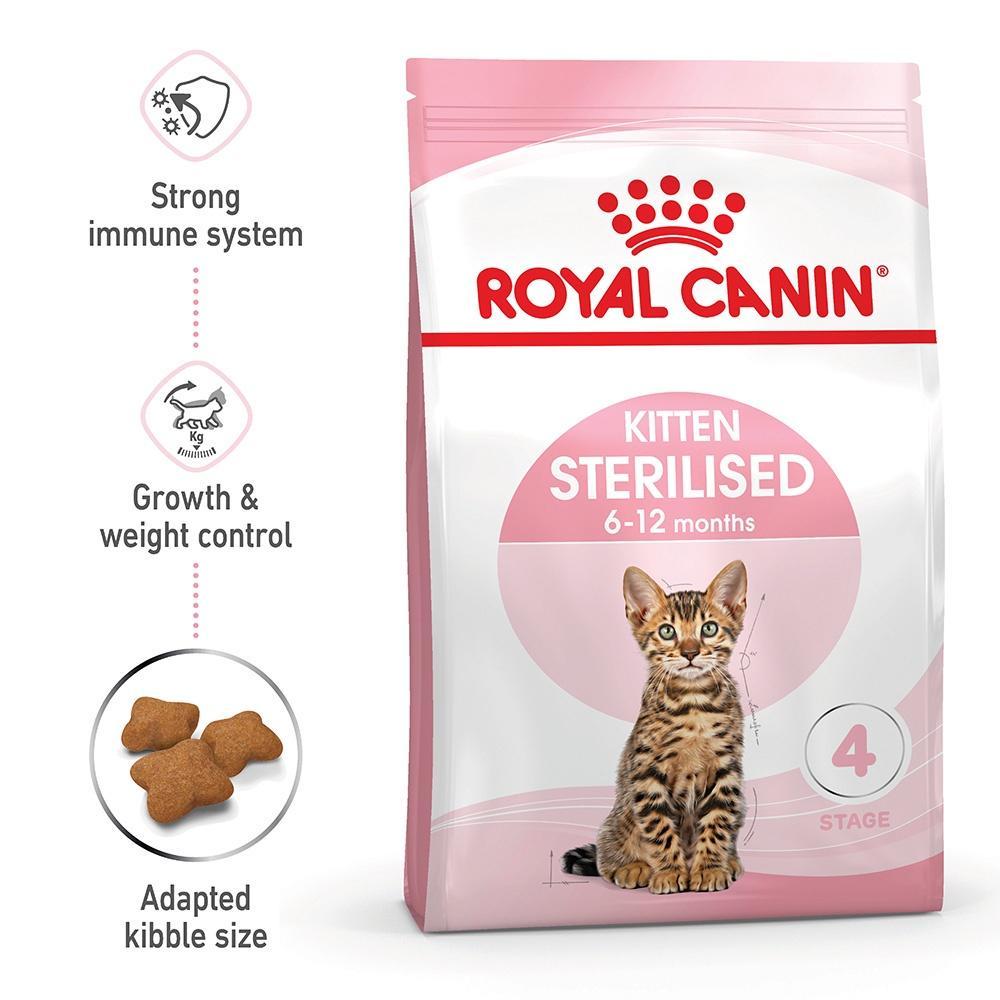 royal-canin-kitten-sterilised-400g-อาหารเม็ดลูกแมวหลังทำหมัน-อายุ-6-12-เดือน-dry-cat-food-โรยัล-คานิน