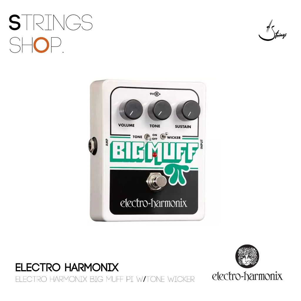 เอฟเฟคกีตาร์ Electro Harmonix BIG MUFF PI W/TONE WICKER | Shopee 