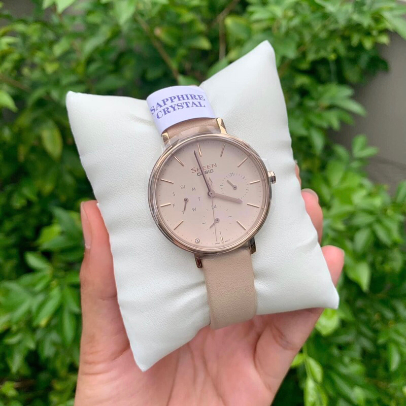 ลดถึงสิ้นเดือนนี้-casio-sheen-she-4541cgl-4a-ของแท้-100-พร้อมส่ง