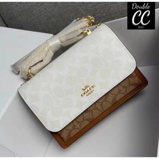(แท้ 💯%‼ from Factory) ไม่มีป้ายราคา  💥KLARE CROSSBODY IN SIGNATURE CANVAS