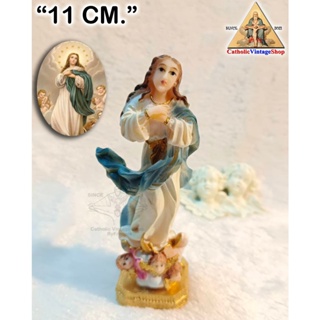 รูปปั้น พระแม่มารีย์ "Vrigin mary" แม่พระ รูปปั้นแม่พระ  คาทอลิก Catholic คริสต์ Statue Figurine religion