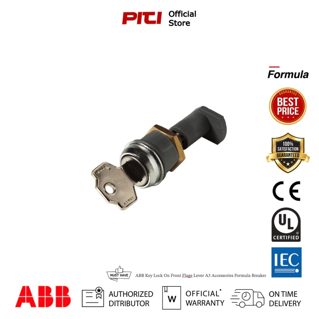 ABB KLC A3, Key Lock On Front Flage Lever (KLC), Accessories Formula