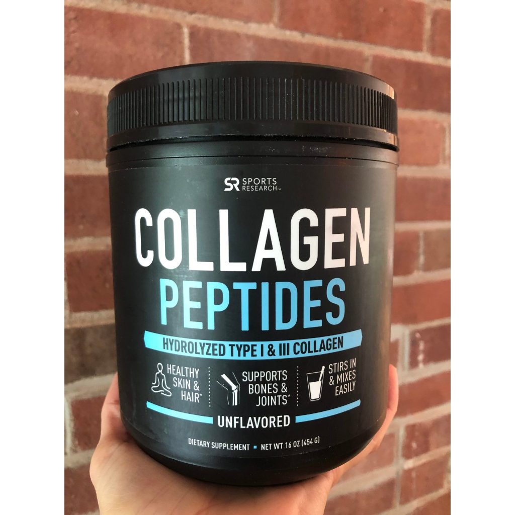 SPORTS RESEARCH Collagen Peptides (Collagen types I and III) | Shopee ...